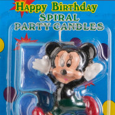 Свещичка Мики Маус цифра 5 за момче Mickey Mouse 170261 2
