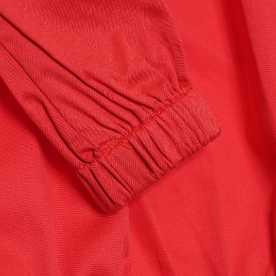 Памучна блуза за бебе за момиче червена Tape a l'oeil 170436 2