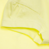 Памучна рокля за бебе за момиче жълта Tape a l'oeil 170469 3