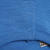 Памучна блуза за бебе за момче синя Tape a l'oeil 170519 3
