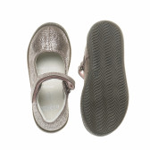 Обувки за момиче с велкро закопчаване и имитация на змийска кожа PRIMIGI 17059 3