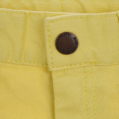 Памучен панталон за момиче жълт Tape a l'oeil 170617 2