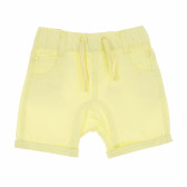 Памучен панталон за бебе за момиче жълт Tape a l'oeil 170620 