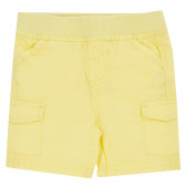 Памучен панталон за бебе жълт Tape a l'oeil 170666 