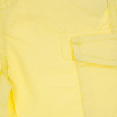 Памучен панталон за бебе жълт Tape a l'oeil 170667 2