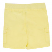 Памучен панталон за бебе жълт Tape a l'oeil 170669 4