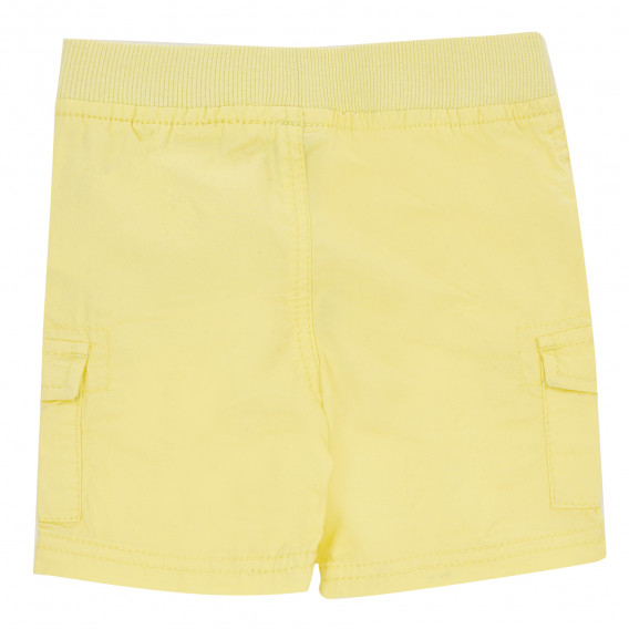 Памучен панталон за бебе жълт Tape a l'oeil 170669 4