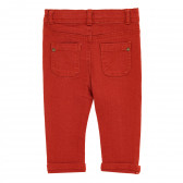 Памучен панталон за бебе оранжев Tape a l'oeil 170677 4