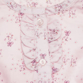 Памучна блуза за бебе за момиче розова Tape a l'oeil 170695 2