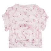 Памучна блуза за бебе за момиче розова Tape a l'oeil 170697 4