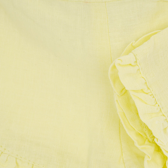 Панталон за бебе за момиче жълт Tape a l'oeil 170700 3