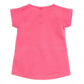 Памучна рокля за бебе за момиче розова Tape a l'oeil 170745 4