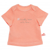 Памучна блуза за бебе оранжева Tape a l'oeil 170782 