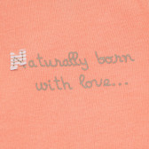 Памучна блуза за бебе оранжева Tape a l'oeil 170783 2