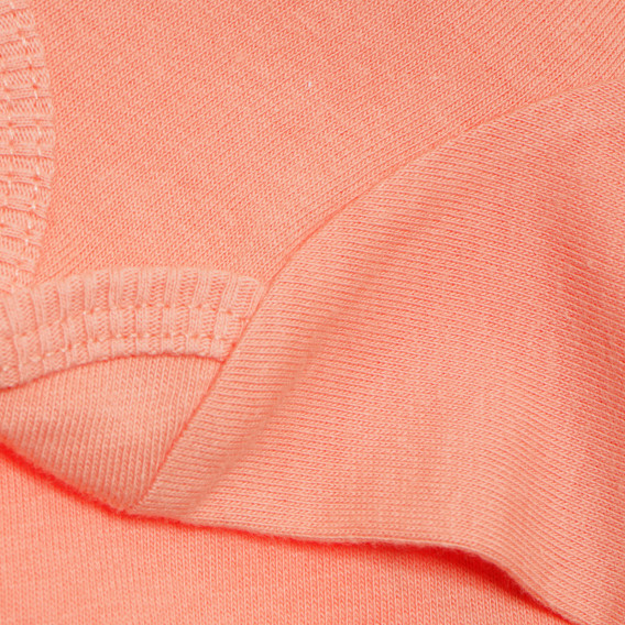 Памучна блуза за бебе оранжева Tape a l'oeil 170784 3