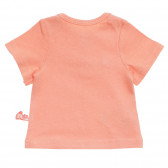 Памучна блуза за бебе оранжева Tape a l'oeil 170785 4
