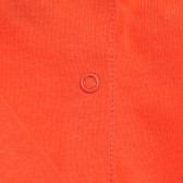 Памучна рокля за бебе за момиче оранжева Tape a l'oeil 171008 3