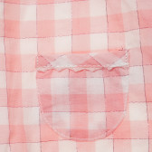 Памучен гащеризон за бебе момиче розов Tape a l'oeil 171219 2