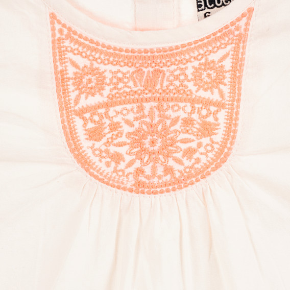 Разкроена рокля за бебе момиче бежова Tape a l'oeil 171318 2