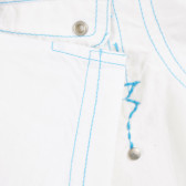 Памучна риза за бебе за момче бяла Tape a l'oeil 171339 3
