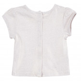 Памучна блуза за бебе за момиче сива Tape a l'oeil 171408 4