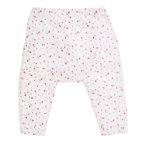 Памучен панталон за бебе за момиче многоцветен Tape a l'oeil 171412 4
