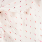 Памучна рокля за бебе момиче бежова Tape a l'oeil 171492 4