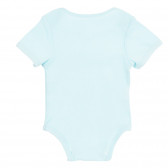 Памучно боди за бебе за момче синьо Tape a l'oeil 171508 4
