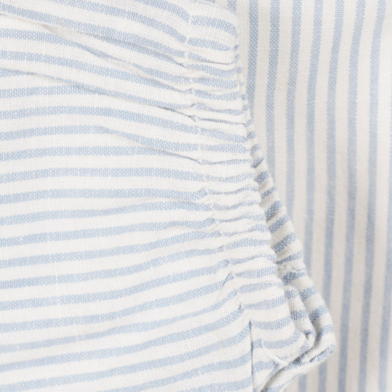 Памучен гащеризон за бебе в синьо и бяло Tape a l'oeil 171602 3