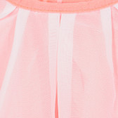 Памучна рокля за бебе момиче коралова Tape a l'oeil 171609 2