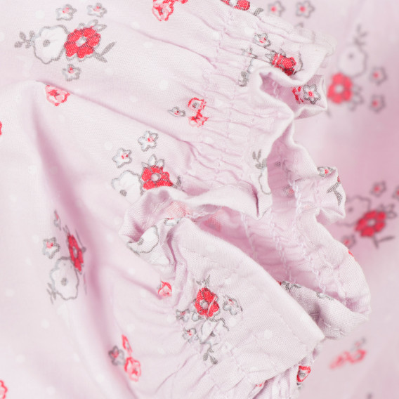 Памучен гащеризон за бебе момиче розов Tape a l'oeil 171618 3
