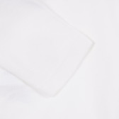 Памучно боди с графичен принт за бебе за момиче бяло Tape a l'oeil 171675 4
