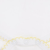 Памучно боди за бебе за момиче бяло Tape a l'oeil 171677 2
