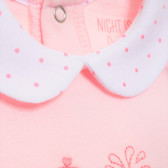 Памучен гащеризон за бебе за момиче розов Tape a l'oeil 171765 3