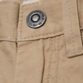 Къси панталони от органичен памук за момче бежови Name it 171768 3