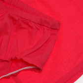 Памучен комплект от рокля и гащички за бебе за момиче розов Benetton 171794 8