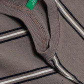 Памучна раирана блуза за момче Benetton 171854 3