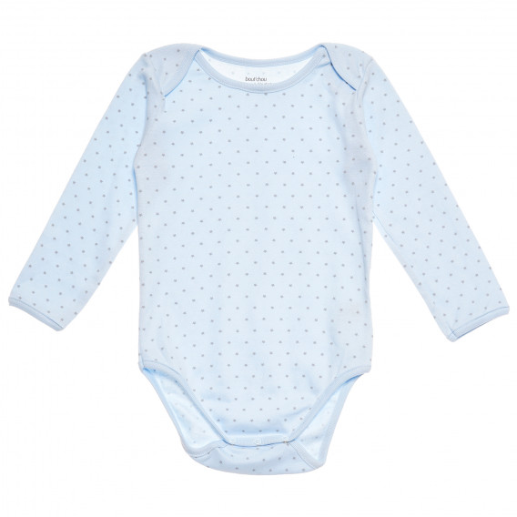 Памучно боди за бебе за момче синьо Tape a l'oeil 171880 