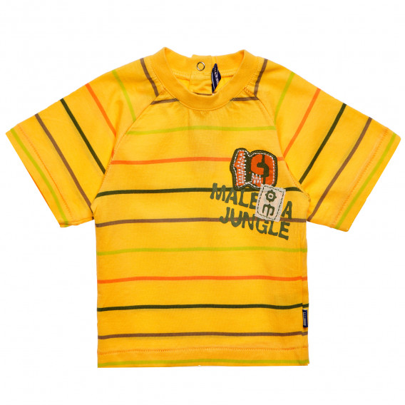 Тениска за бебе за момче жълта Original Marines 172095 