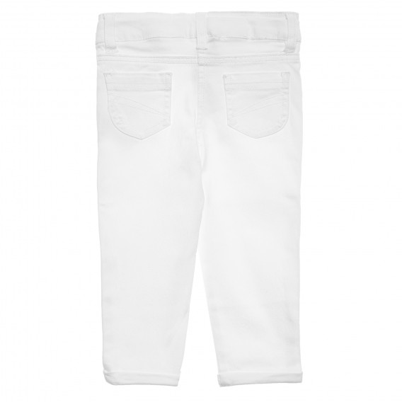 Памучен панталон бял Tape a l'oeil 172152 4