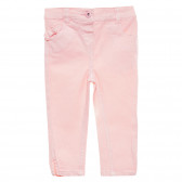 Памучен панталон за бебе за момиче розов Tape a l'oeil 172153 