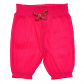 Памучен панталон за бебе за момиче розов Tape a l'oeil 172157 