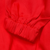 Памучна рокля за бебе за момиче червена Tape a l'oeil 172171 3