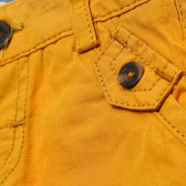 Памучен къс панталон за бебе за момче жълт Tape a l'oeil 172191 3
