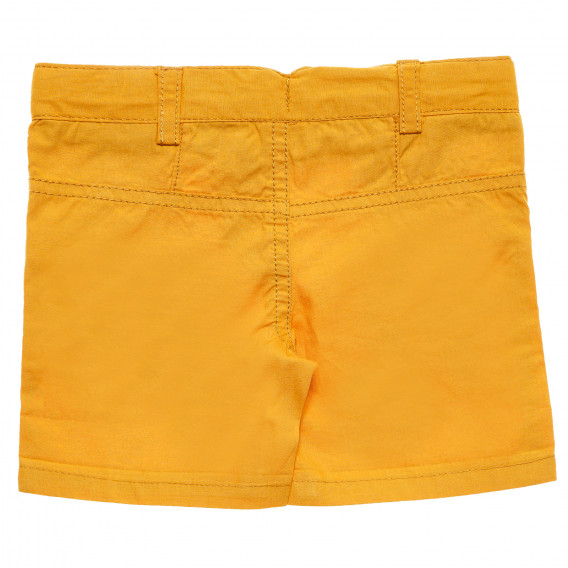 Памучен къс панталон за бебе за момче жълт Tape a l'oeil 172192 4