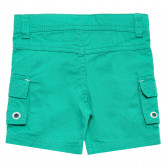 Памучен панталон за бебе за момче зелен Tape a l'oeil 172196 4