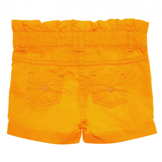 Памучен панталон за бебе за момиче оранжев Tape a l'oeil 172216 4