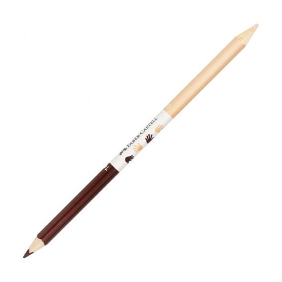 Цветни акварелни моливи Grip 2001, 20 цвята, в комплект с 3 двувърхи цветни молива Faber Castell 172431 2