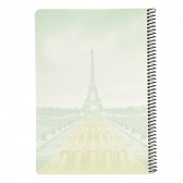 Тетрадка Megapol of Paris, A 4, 80 листа, широки редове, зелен Gipta 173296 2