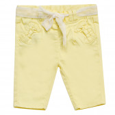 Панталон за бебе за момиче жълт Tape a l'oeil 173792 